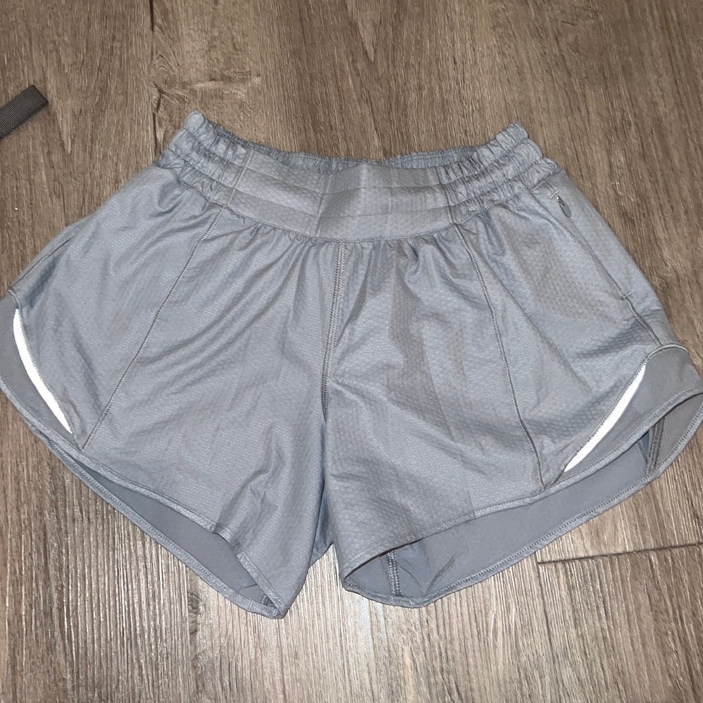 Gray lululemon shorts